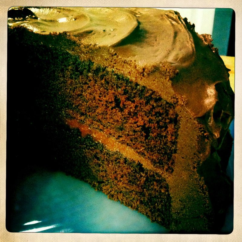Dark Chocolate & Sea Salt Celebration Cake