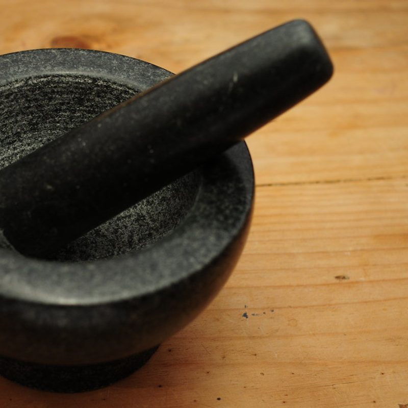 Heavy Granite Mortar & Pestle