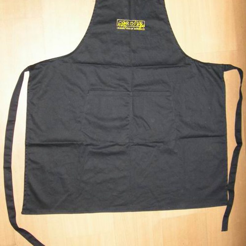 Cotton Apron with Cross-Back Straps