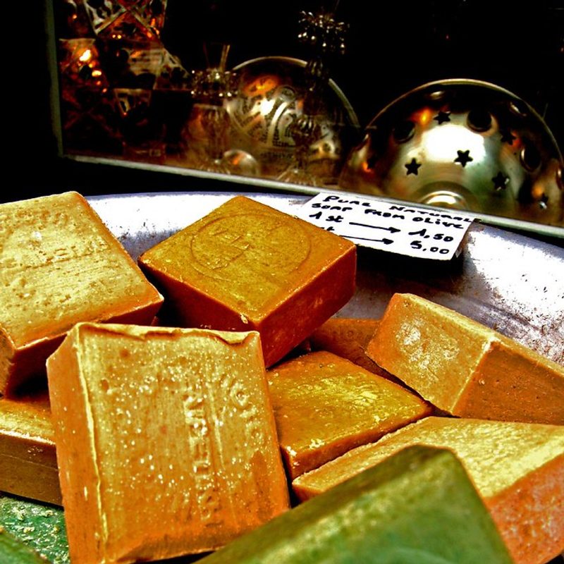 Solid Dish Soap Bar & Dish